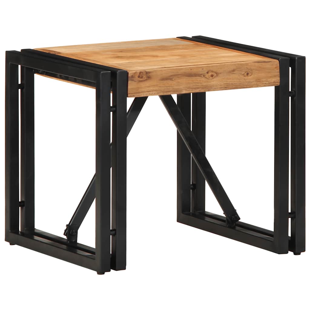 Τραπεζάκι σαλονιού 40x40x35 cm μασίφ ξύλο ακακίας - Pakobazaar