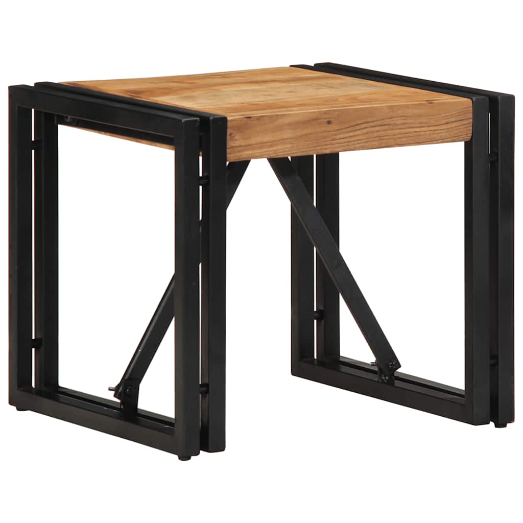 Τραπεζάκι σαλονιού 40x40x35 cm μασίφ ξύλο ακακίας - Pakobazaar