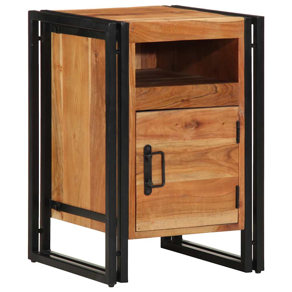 Κομοδίνο 40x40x59 εκ. από Μασίφ Ξύλο Ακακίας - Pakobazaar