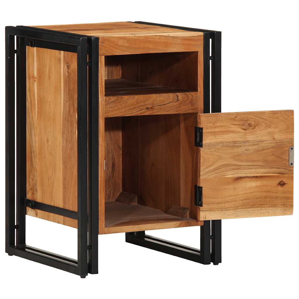 Κομοδίνο 40x40x59 εκ. από Μασίφ Ξύλο Ακακίας - Pakobazaar