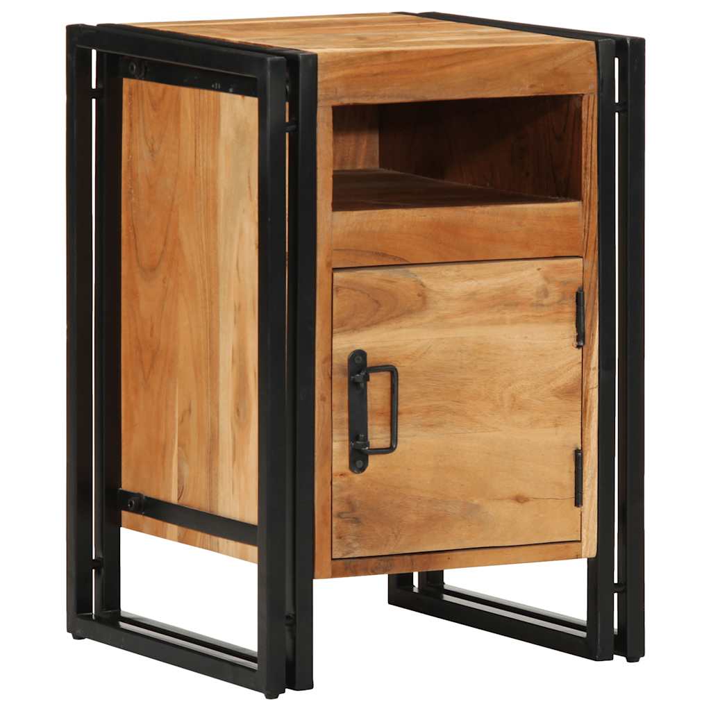 Κομοδίνο 40x40x59 εκ. από Μασίφ Ξύλο Ακακίας - Pakobazaar