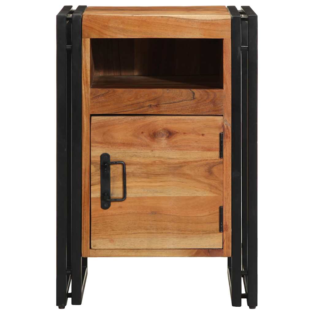 Κομοδίνο 40x40x59 εκ. από Μασίφ Ξύλο Ακακίας - Pakobazaar