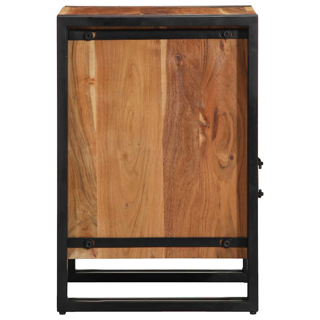 Κομοδίνο 40x40x59 εκ. από Μασίφ Ξύλο Ακακίας - Pakobazaar