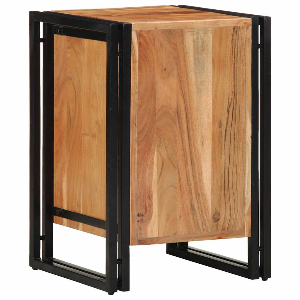 Κομοδίνο 40x40x59 εκ. από Μασίφ Ξύλο Ακακίας - Pakobazaar