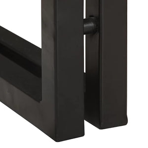 End Table με συρτάρι 30 x 30 x 40 cm Στερεό Ανακτηθέν Ξύλο - Pakobazaar
