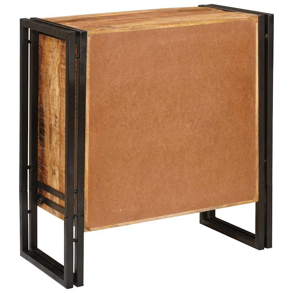 Πλαϊνό γραφείο Καφέ 66 x 33 x 70 εκ. Στερεό ξύλο μάνγκο - Pakobazaar