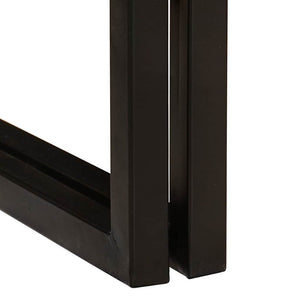 Πλαϊνό γραφείο Καφέ 66 x 33 x 70 εκ. Στερεό ανακτημένο ξύλο