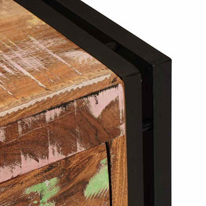 Ντουλάπα Παπουτσιών 90 x 38 x 45 εκ. Στερεό ανακτημένο ξύλο