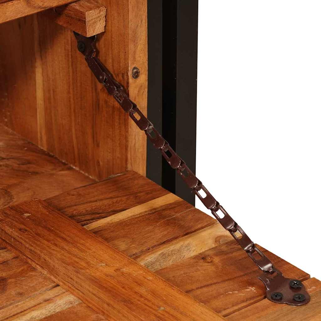 Ντουλάπα Παπουτσιών Καφέ 90 x 38 x 45 εκ. Στερεό Ξύλο Ακακίας