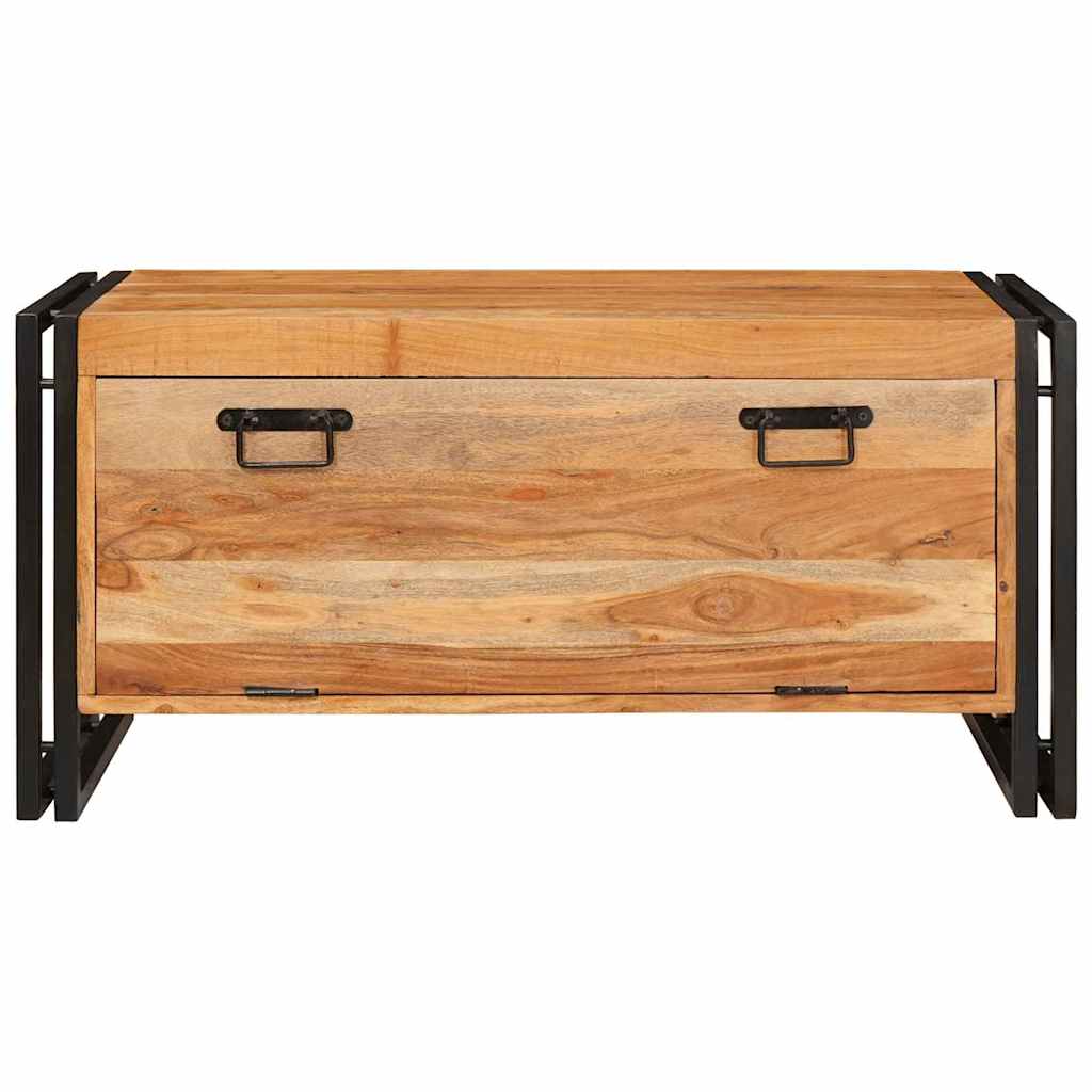 Ντουλάπα Παπουτσιών Καφέ 90 x 38 x 45 εκ. Στερεό Ξύλο Ακακίας