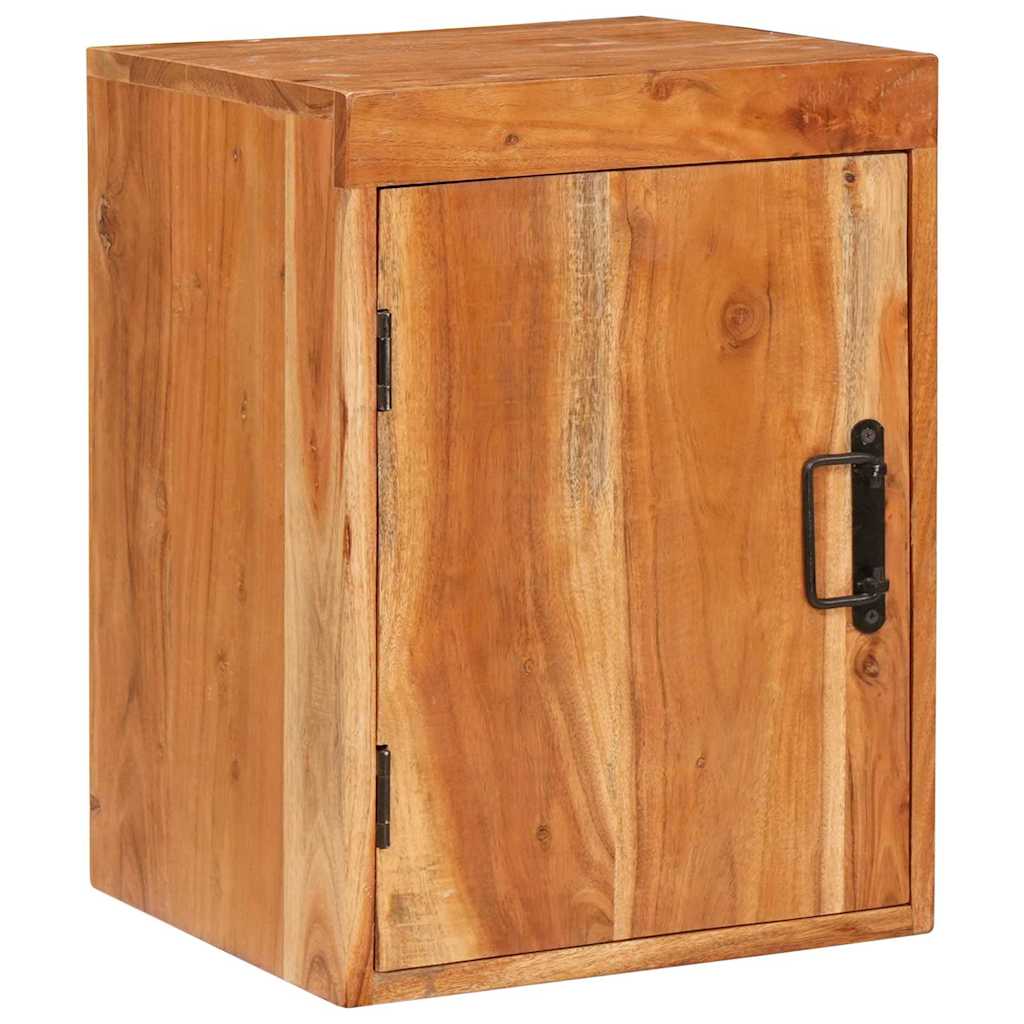 Κομοδίνο 2 pcs Καφέ 35 x 33 x 48 εκ Σταθερό Ξύλο Ακακίας
