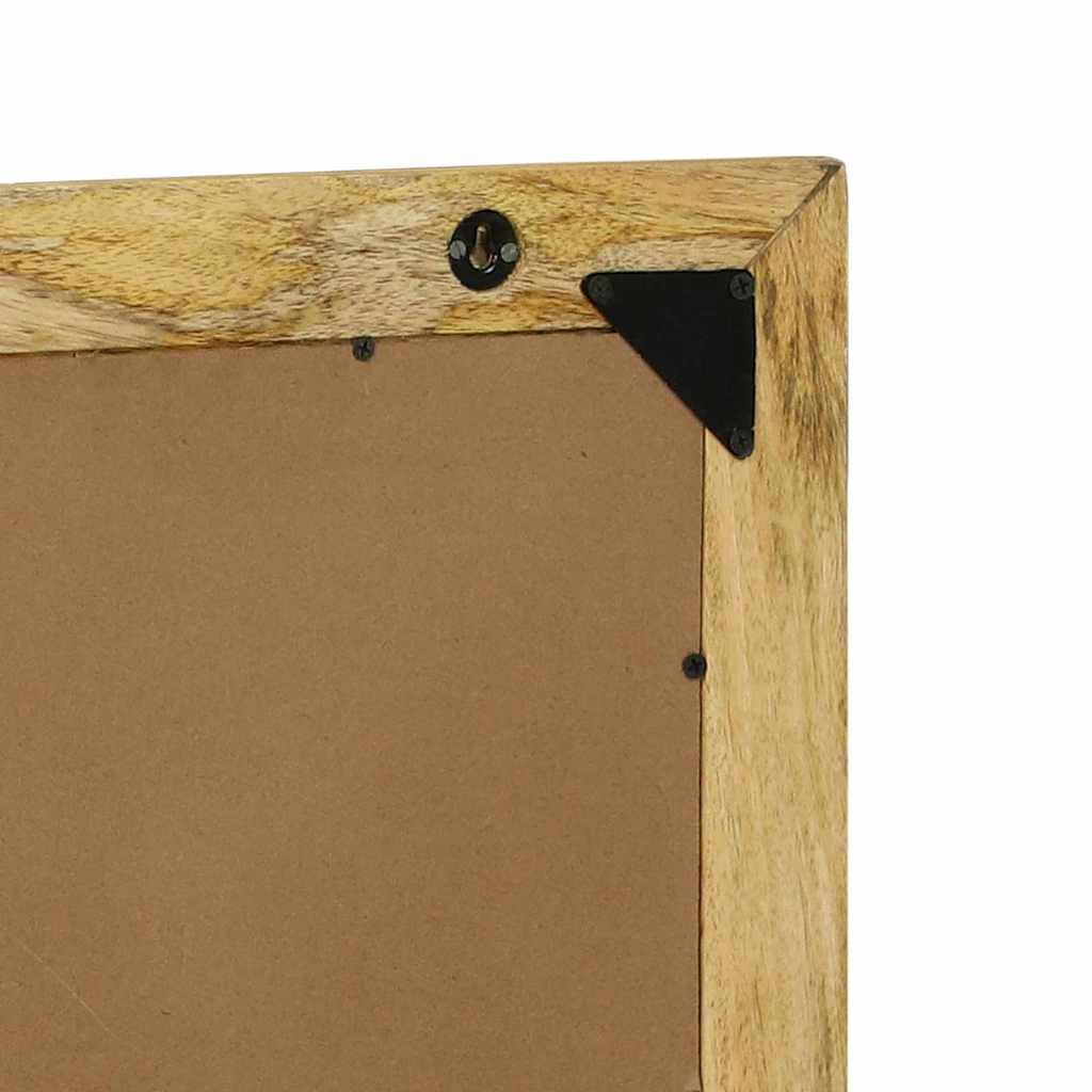 Καθρέφτης Μπάνιου Καφέ 50 x 22 x 70 εκ Στερεό ξύλο μάνγκο - Pakobazaar