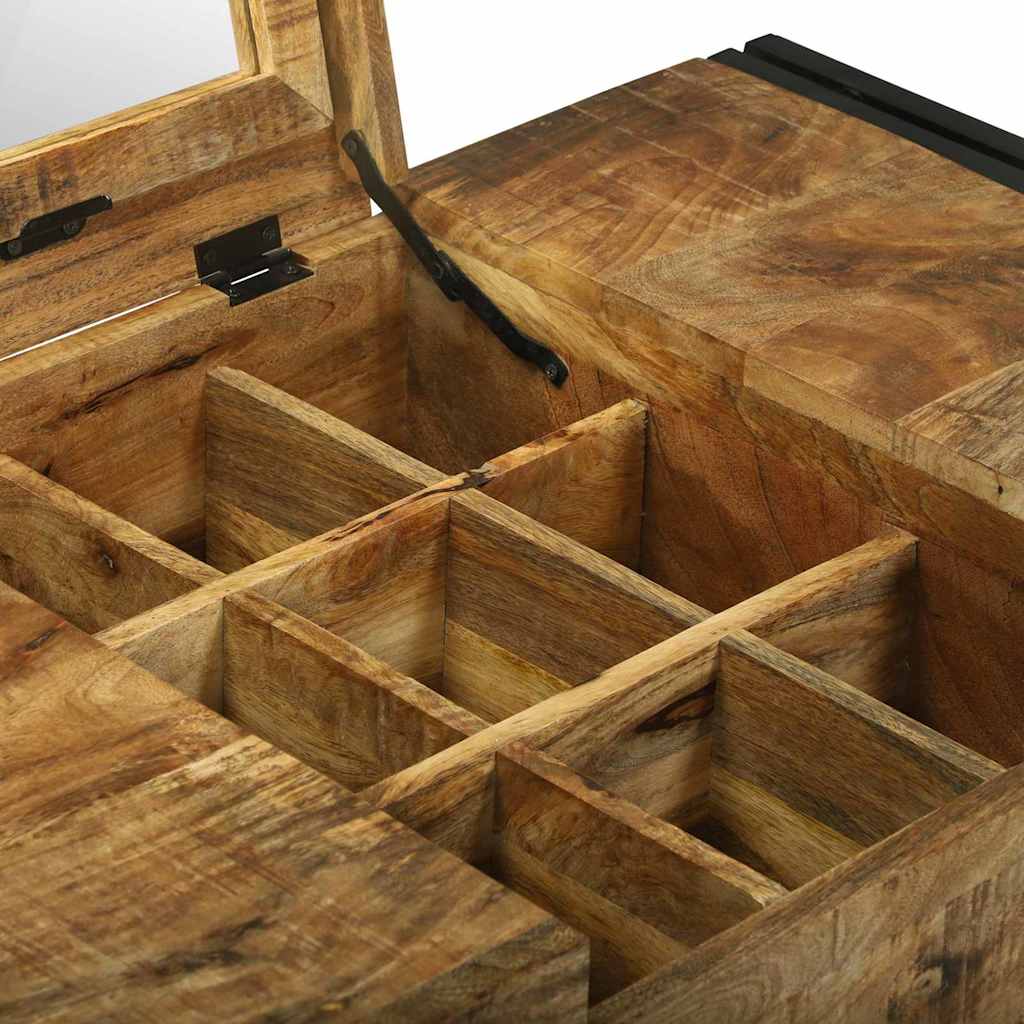 Τραπέζια Ντυσίματος Κρεβατοκάμαρας Καφέ Μασίφ ξύλο μάνγκο