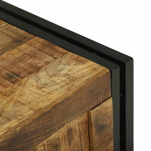 Κουτί αποθήκευσης Καφέ και Μαύρο 50 x 50 x 50 cm