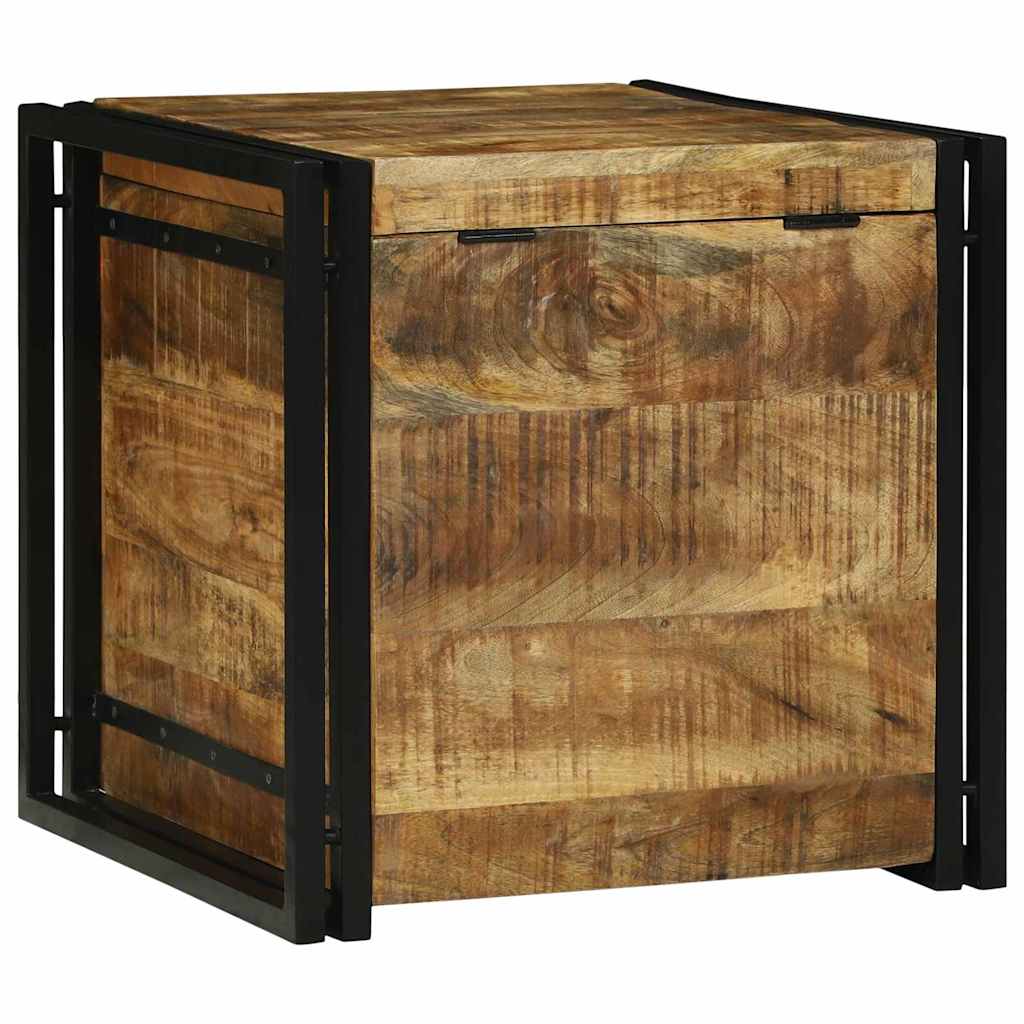 Κουτί αποθήκευσης Καφέ και Μαύρο 50 x 50 x 50 cm