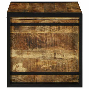 Κουτί αποθήκευσης Καφέ και Μαύρο 50 x 50 x 50 cm