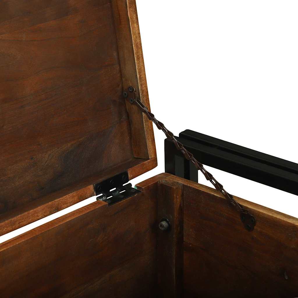 Κουτί αποθήκευσης 80 x 50 x 50 εκ ανακυκλωμένο ξύλο - Pakobazaar