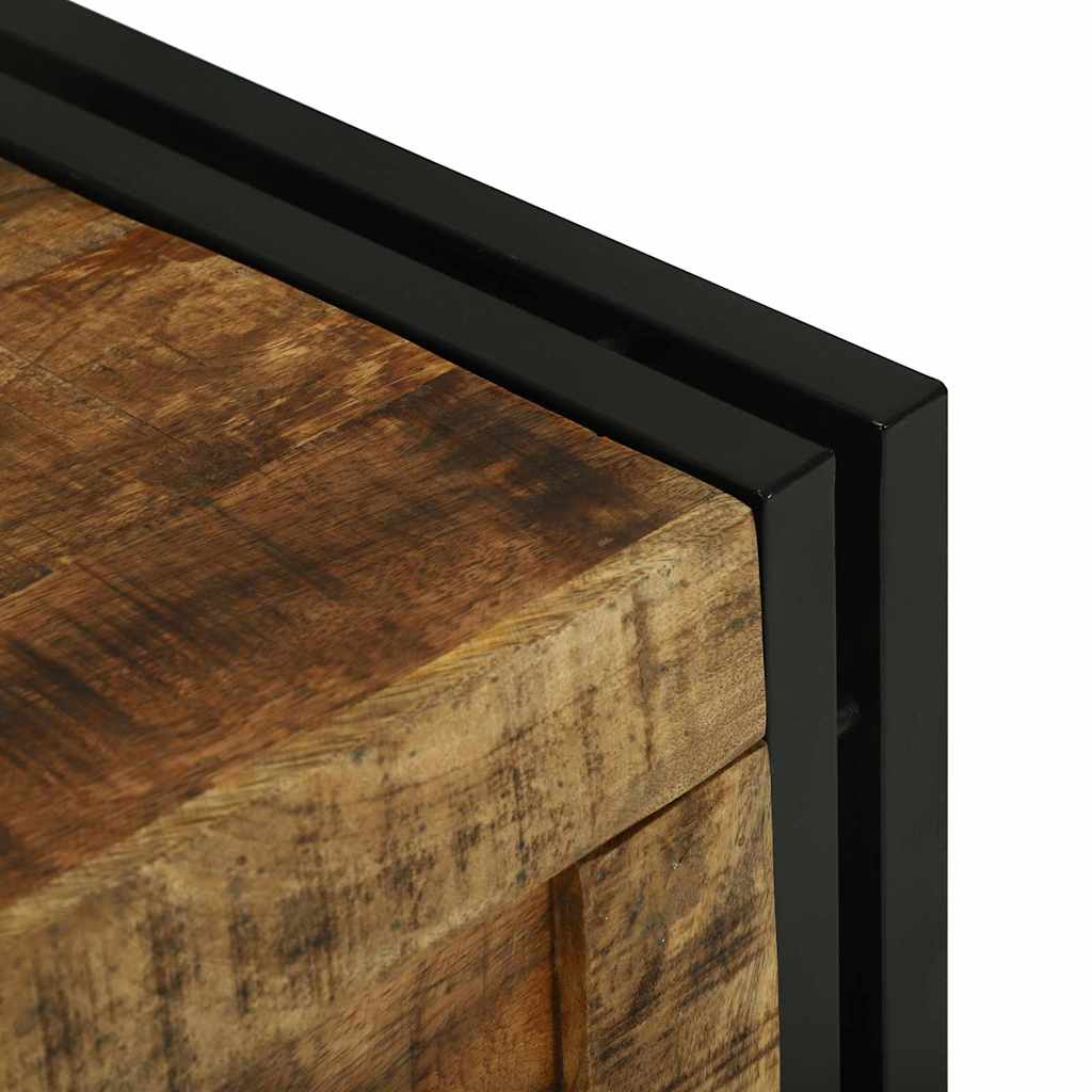 Κουτί αποθήκευσης 40 x 40 x 40 cm Στερεό ξύλο μάνγκο - Pakobazaar