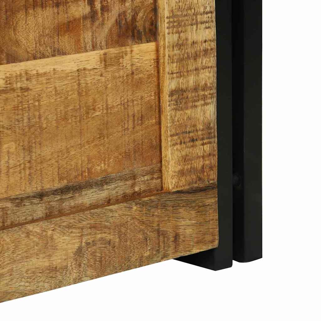 Κουτί αποθήκευσης 40 x 40 x 40 cm Στερεό ξύλο μάνγκο - Pakobazaar