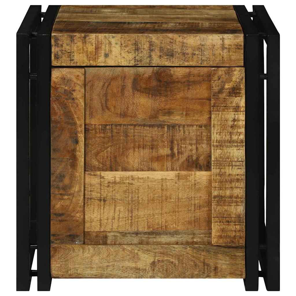 Κουτί αποθήκευσης 40 x 40 x 40 cm Στερεό ξύλο μάνγκο - Pakobazaar