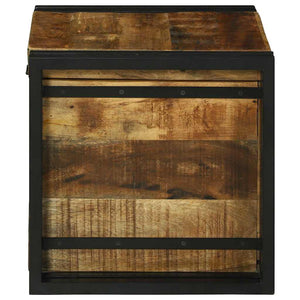 Κουτί αποθήκευσης Καφέ και Μαύρο 40 x 40 x 40 cm