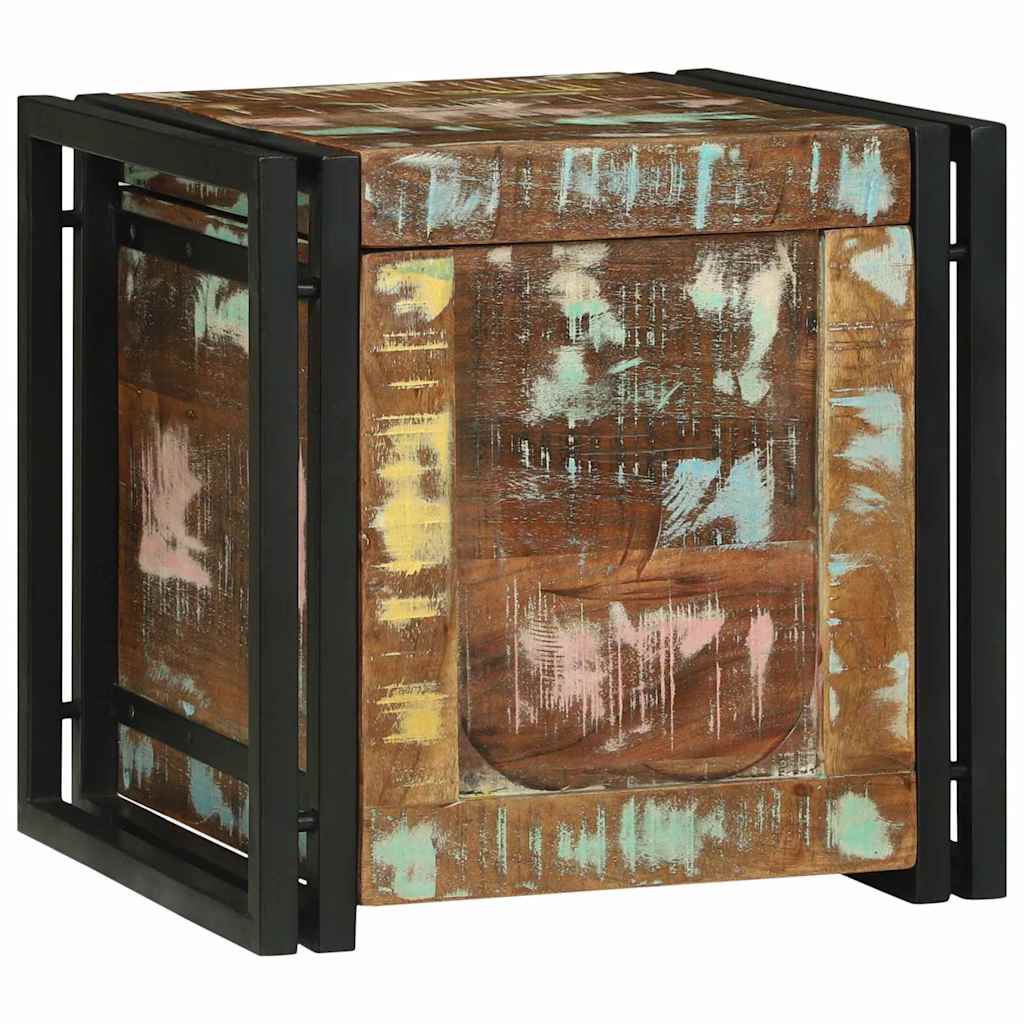 Κουτί αποθήκευσης 40 x 40 x 40 cm Στερεό Ξύλο Ακακίας - Pakobazaar