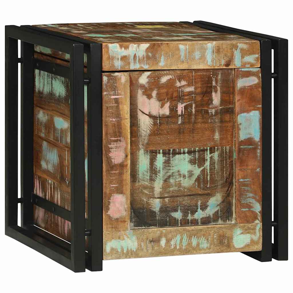 Κουτί αποθήκευσης 40 x 40 x 40 cm Στερεό Ξύλο Ακακίας - Pakobazaar