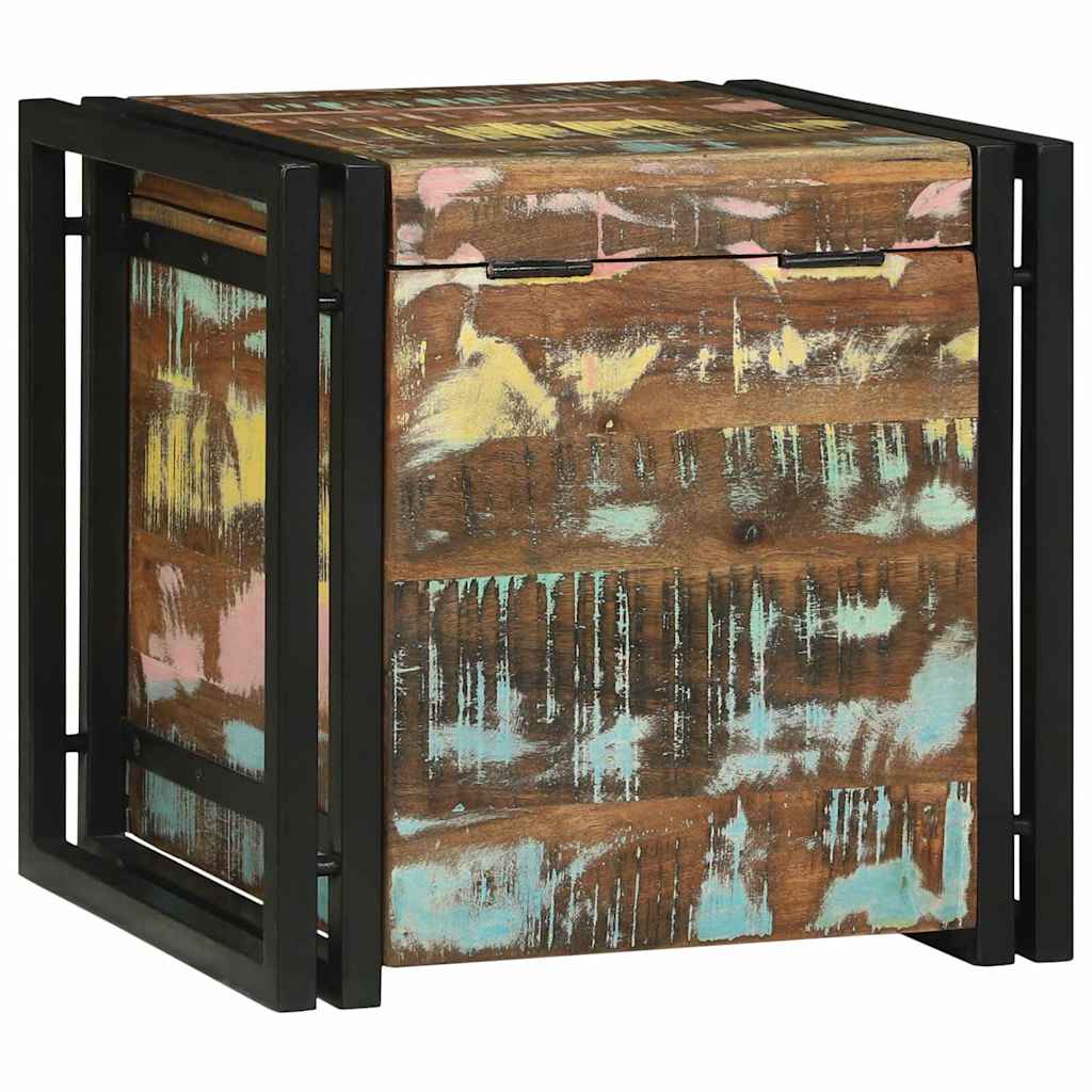 Κουτί αποθήκευσης 40 x 40 x 40 cm Στερεό Ξύλο Ακακίας - Pakobazaar