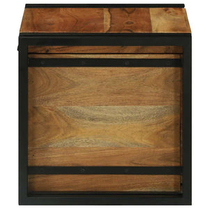 Κουτί αποθήκευσης Καφέ και Μαύρο 40 x 40 x 40 cm