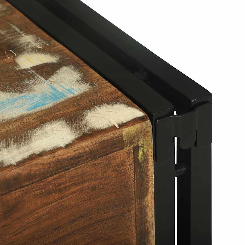 Ράφι Κρασιού 2 pcs 46 x 35 x 27,5 εκ. Στερεό Ανακτηθέν Ξύλο