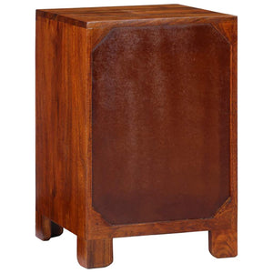 Κομοδίνο 40x40x60 cm από μασίφ ξύλο ακακίας - Pakobazaar