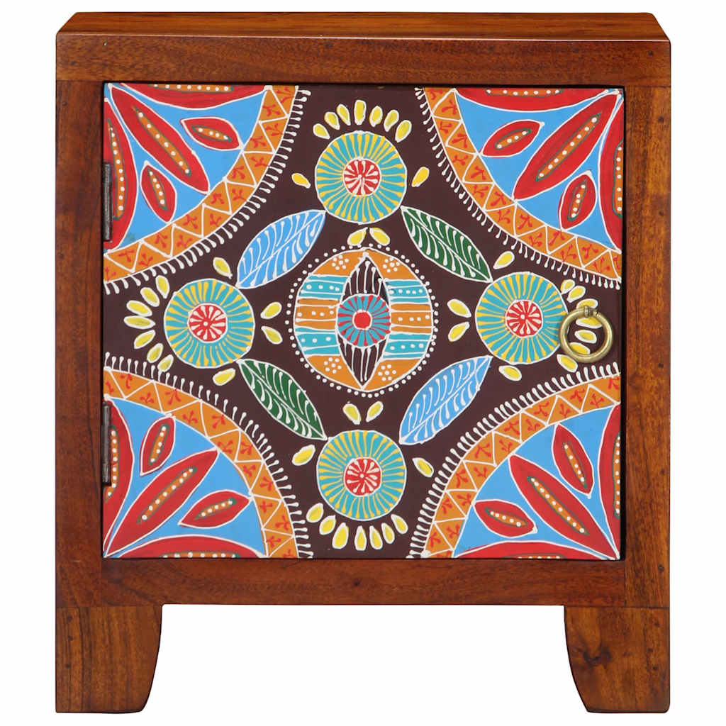 Κομοδίνο 40x30x45 cm από μασίφ ξύλο ακακίας