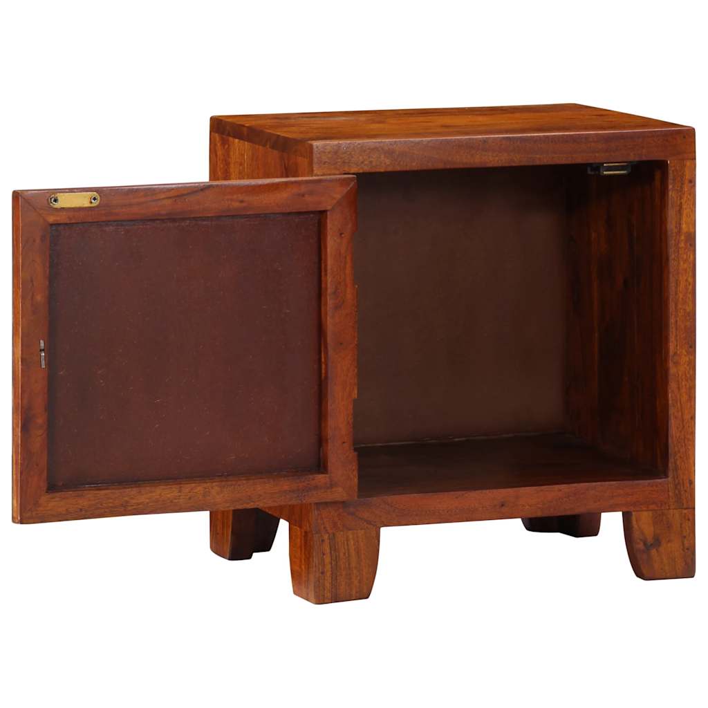 Κομοδίνο 40x30x45 cm από μασίφ ξύλο ακακίας