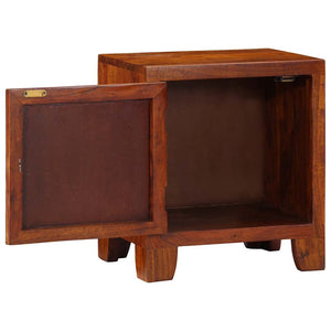 Κομοδίνο 40x30x45 cm από μασίφ ξύλο ακακίας