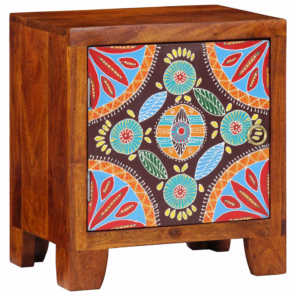Κομοδίνο 2 τεμάχια 40x30x45 cm μασίφ ξύλο ακακίας - Pakobazaar