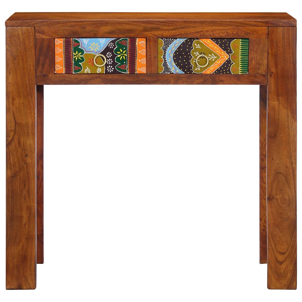 Τραπέζι κονσόλας 80x35x75 cm από μασίφ ξύλο ακακίας - Pakobazaar
