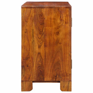 Sideboard Πολύχρωμο 90x35x60 μασίφ ξύλο ακακίας - Pakobazaar