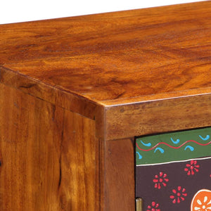 Sideboard Πολύχρωμο 90x35x60 μασίφ ξύλο ακακίας - Pakobazaar