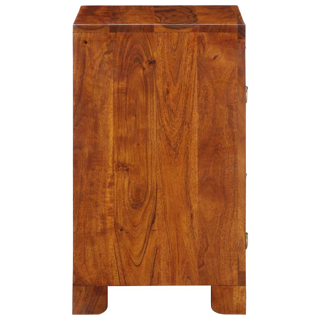 Sideboard Πολύχρωμο 50x35x60 μασίφ ξύλο ακακίας - Pakobazaar