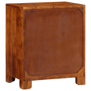 Sideboard Πολύχρωμο 50x35x60 μασίφ ξύλο ακακίας - Pakobazaar