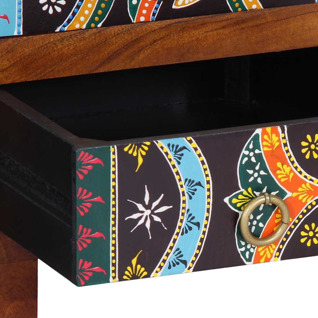 Sideboard Πολύχρωμο 50x35x60 μασίφ ξύλο ακακίας - Pakobazaar