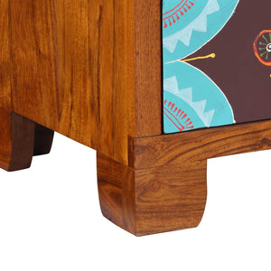 Sideboard Πολύχρωμο 50x35x60 μασίφ ξύλο ακακίας - Pakobazaar