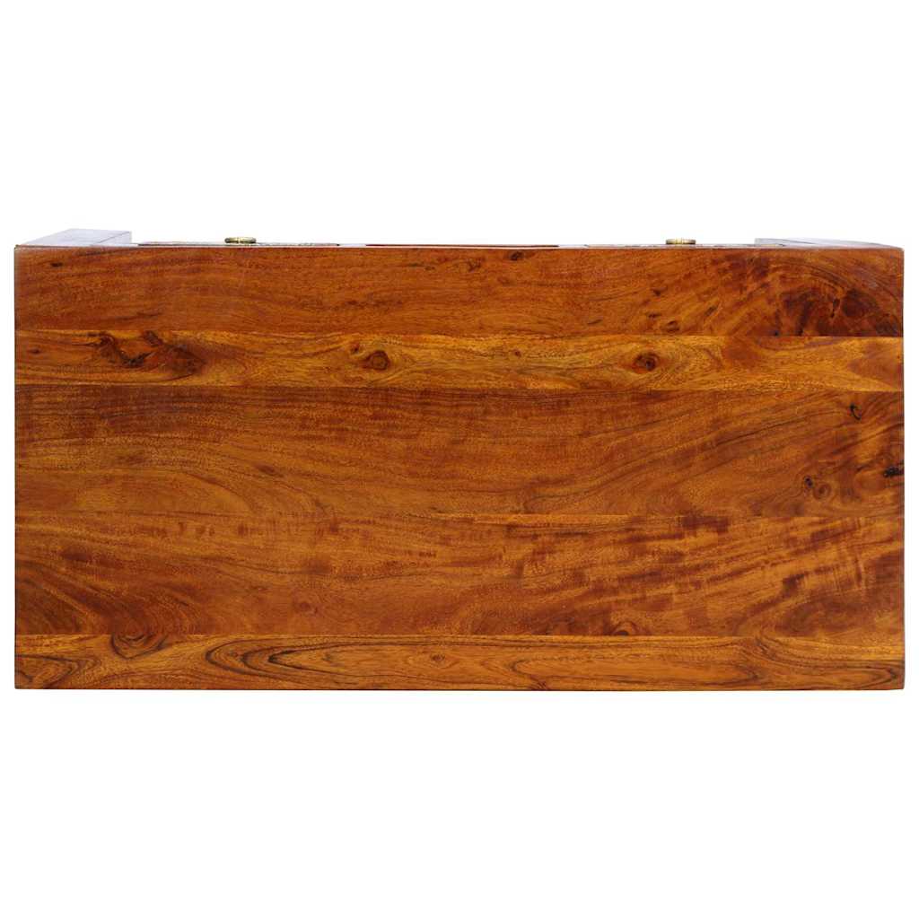 Γραφείο γραφής με συρτάρι με αποθήκευση Καφέ 100 x 50 x 75 cm - Pakobazaar