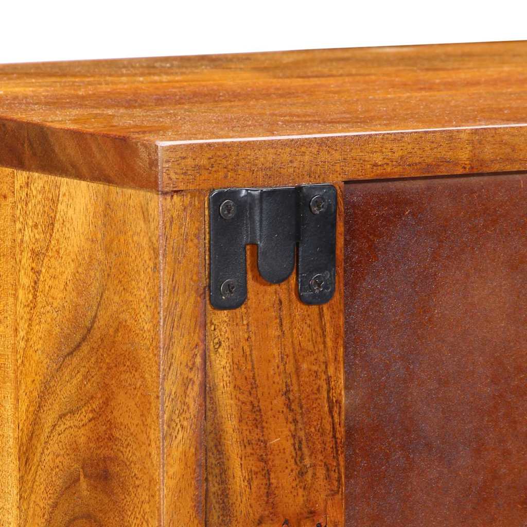 Κομοδίνο με συρτάρι 2 pcs Καφέ 35 x 30 x 22 εκ.