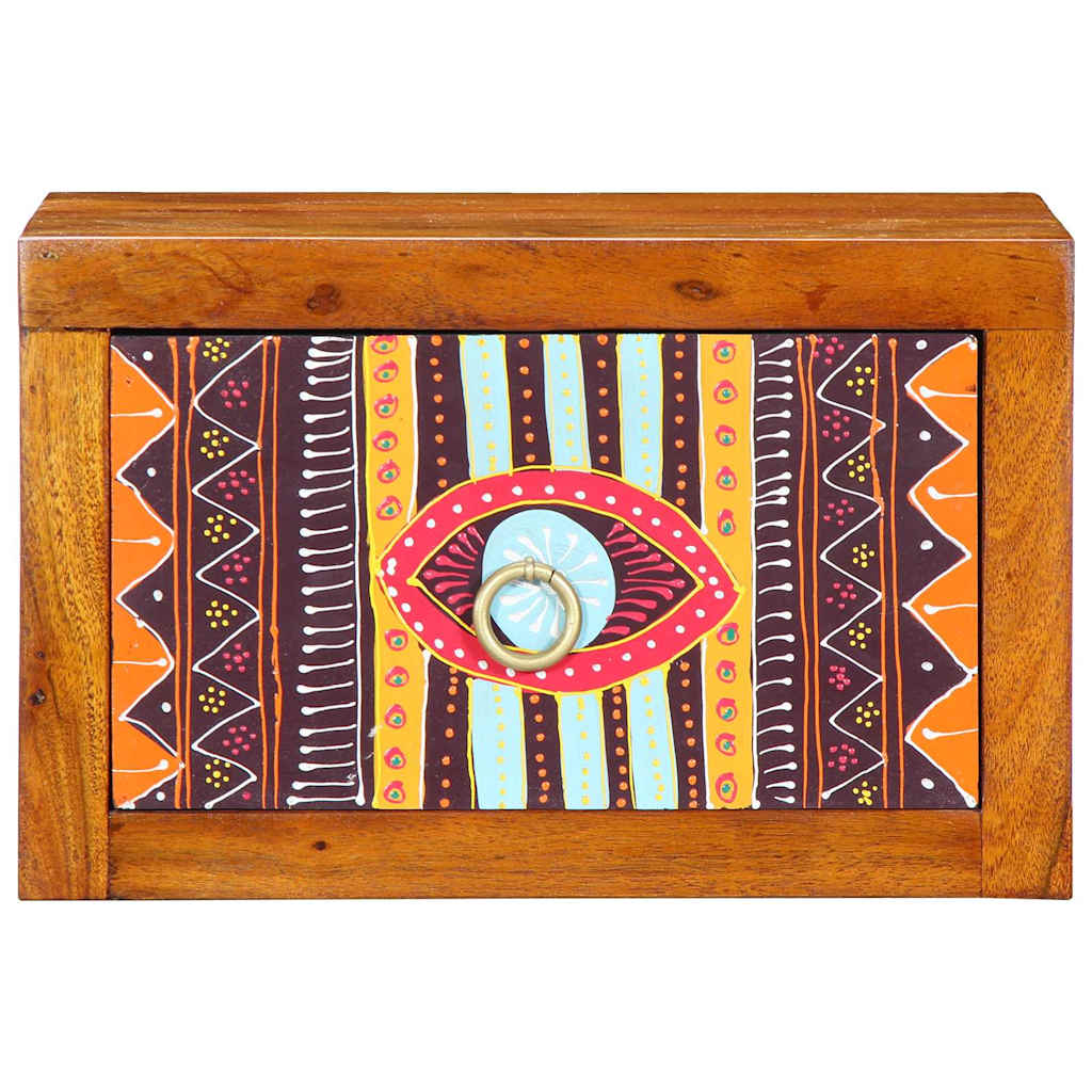 Κομοδίνο με συρτάρι 2 pcs Καφέ 35 x 30 x 22 εκ.