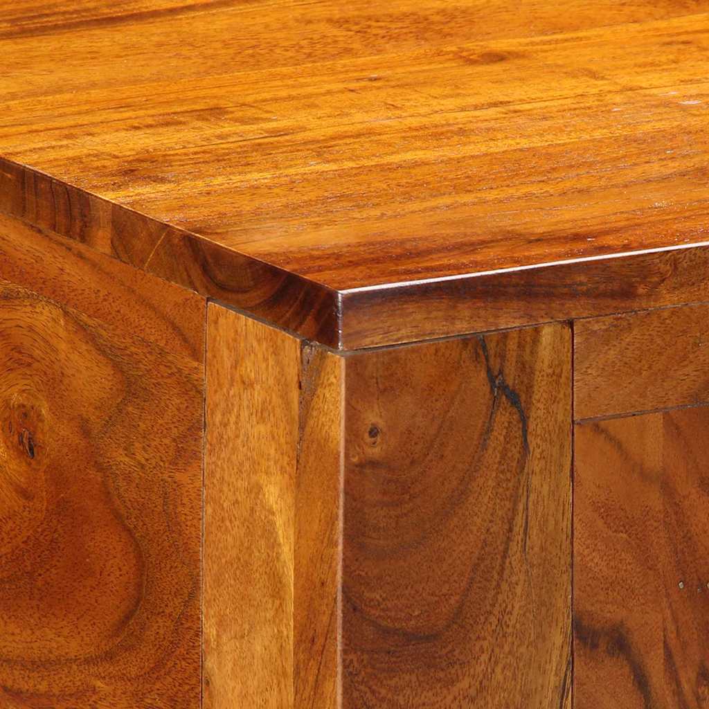 Τραπέζι περιποίησης Καφέ 90 x 45 x 75 cm Στερεό Ξύλο Ακακίας - Pakobazaar