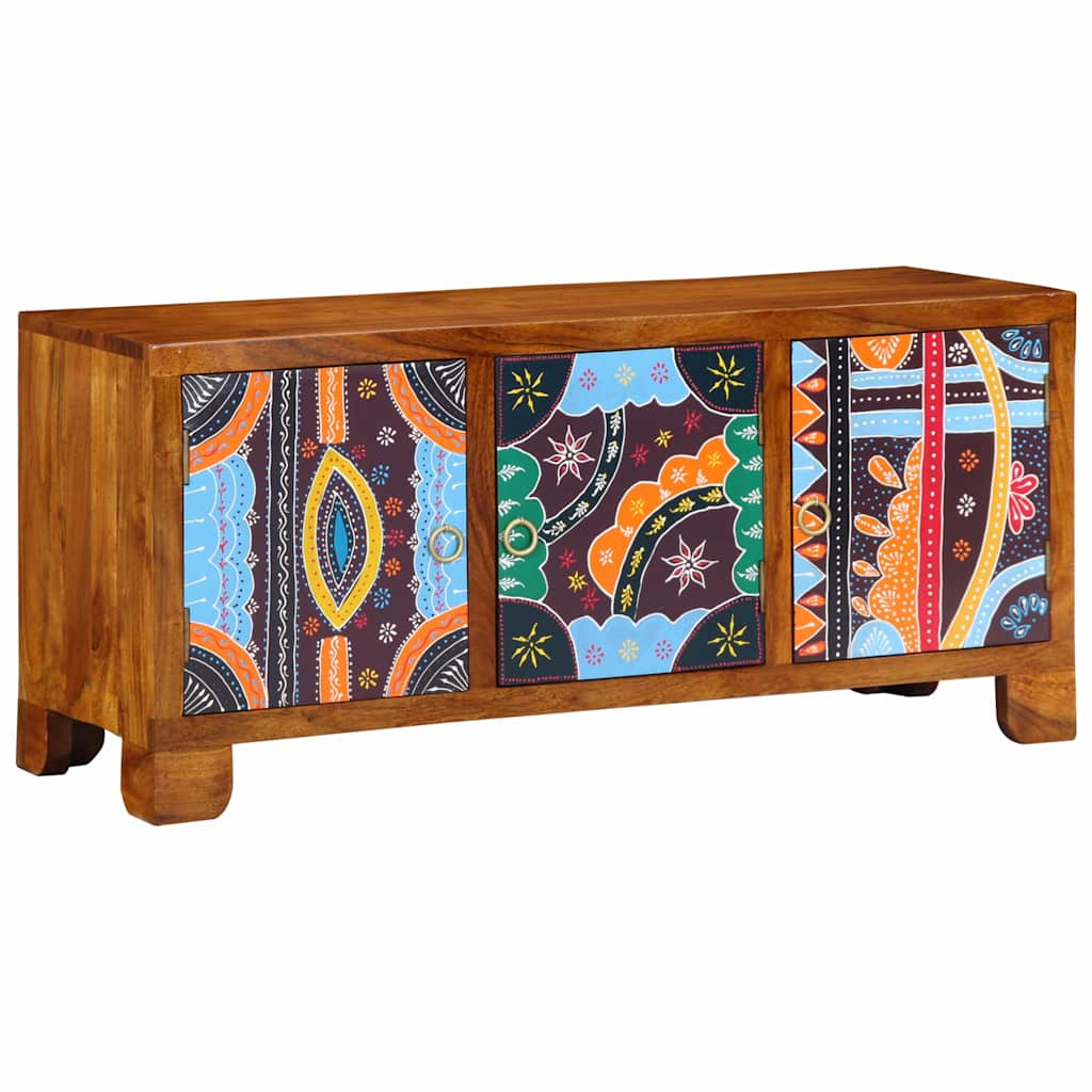 Πάγκος για παπούτσια με αποθήκευση Μέλι Καφέ 100 x 35 x 45 εκ. - Pakobazaar