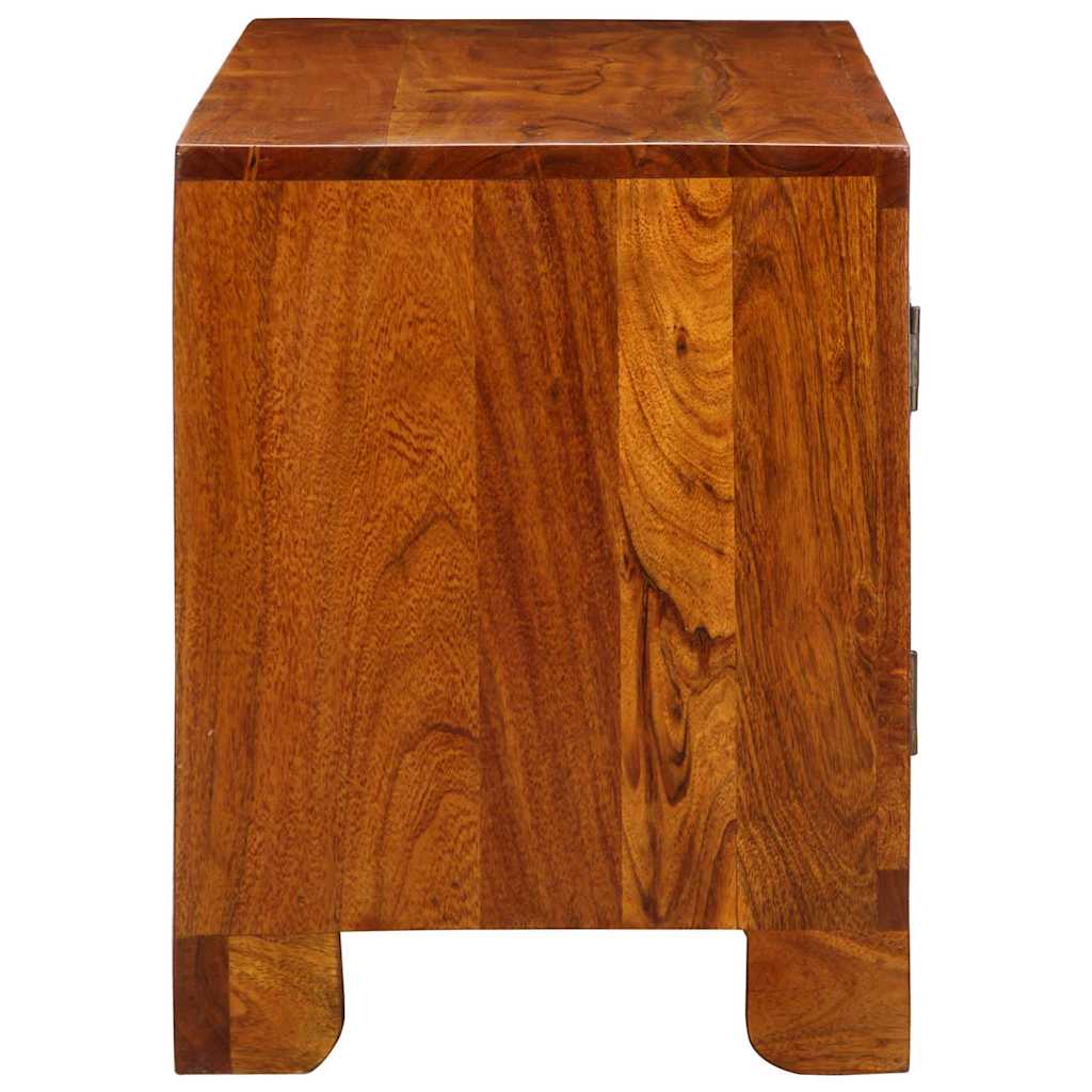 Πάγκος για παπούτσια με αποθήκευση Μέλι Καφέ 100 x 35 x 45 εκ. - Pakobazaar