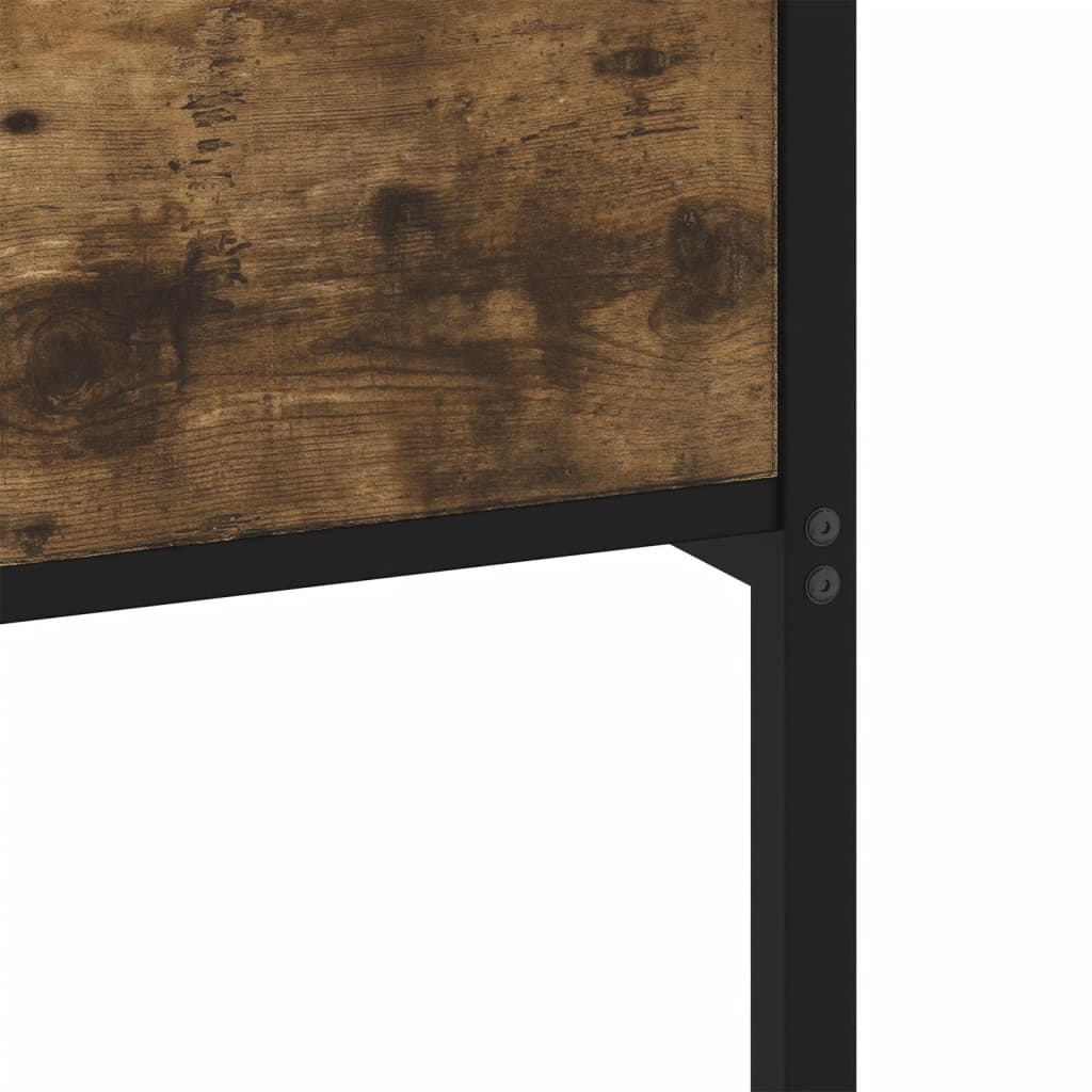 Πλαίσιο Κρεβατιού Χωρ. Στρώμα Καπνιστή Δρυς 100x190 εκ Επ. Ξύλο