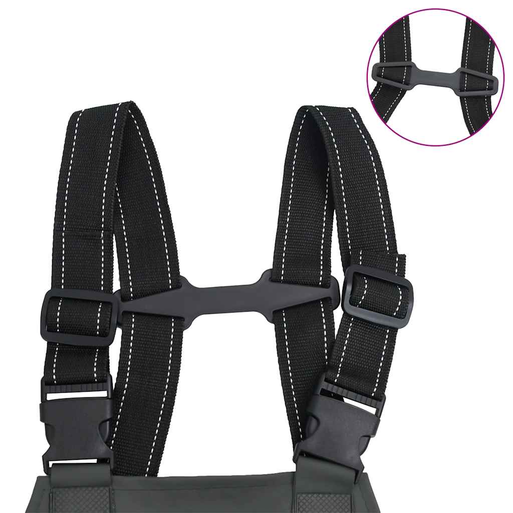 Κολυμβητικές βάτες στήθους μπότες Σκούρες Πράσινες μέγεθος 42 - Pakobazaar